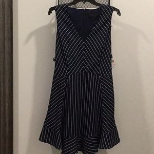 J Crew Size 4 Navy Sleeveless Dress